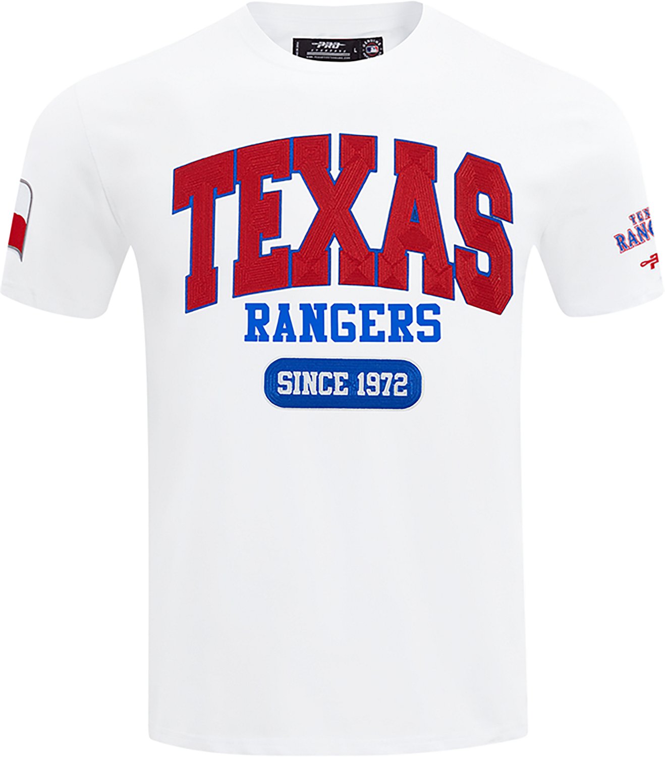 Pro Standard Men's Texas Rangers City Arch SJ Short Sleeve T-shirt