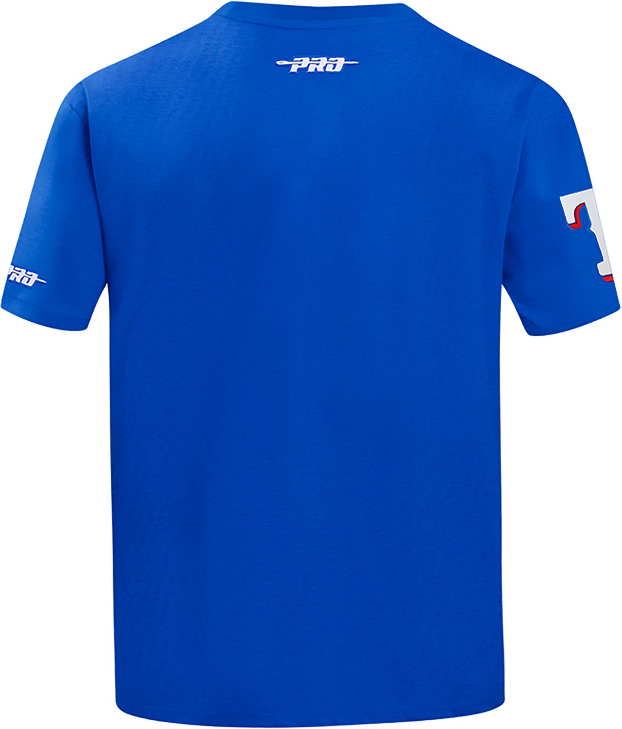 Pro Standard Men's Texas Rangers Wave and Roses CJ Drop Shoulder Short Sleeve T-shirt