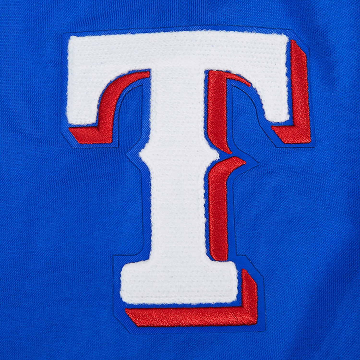 Pro Standard Men's Texas Rangers Wave and Roses CJ Drop Shoulder Short Sleeve T-shirt