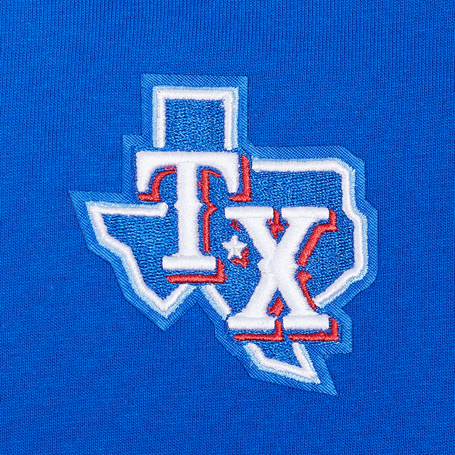 Pro Standard Women's Texas Rangers Classic Icon Pro Boxy Short Sleeve T-shirt - view number 5