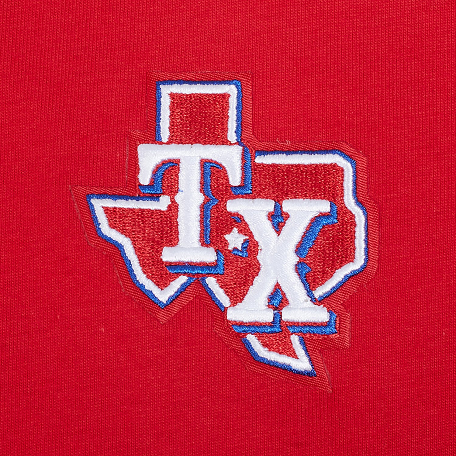 Pro Standard Women's Texas Rangers Classic Icon Pro Boxy Short Sleeve T-shirt - view number 5