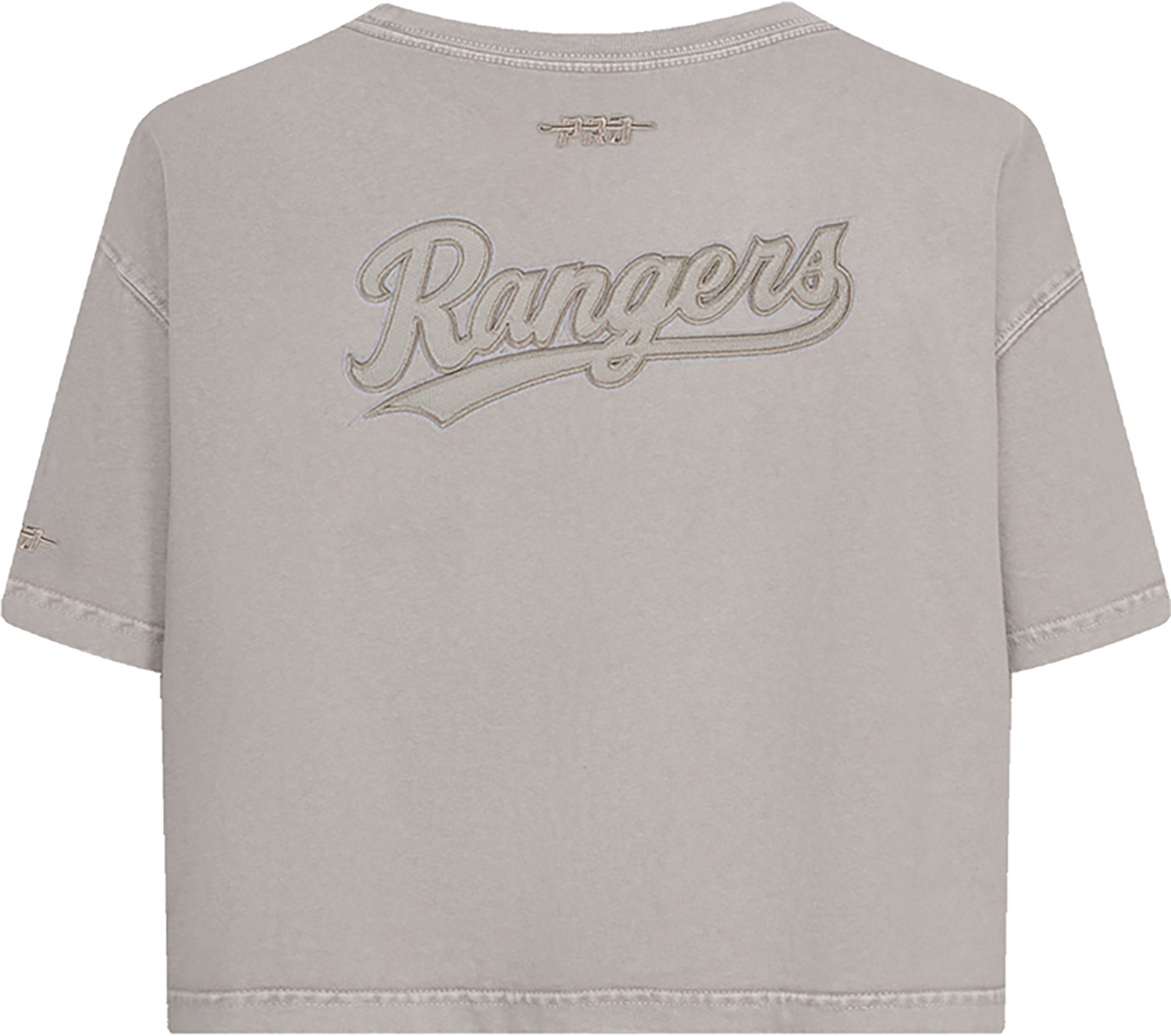 Pro Standard Women's Texas Rangers Washed Classic Enzyme Wash Short Sleeve Boxy T-shirt - view number 2