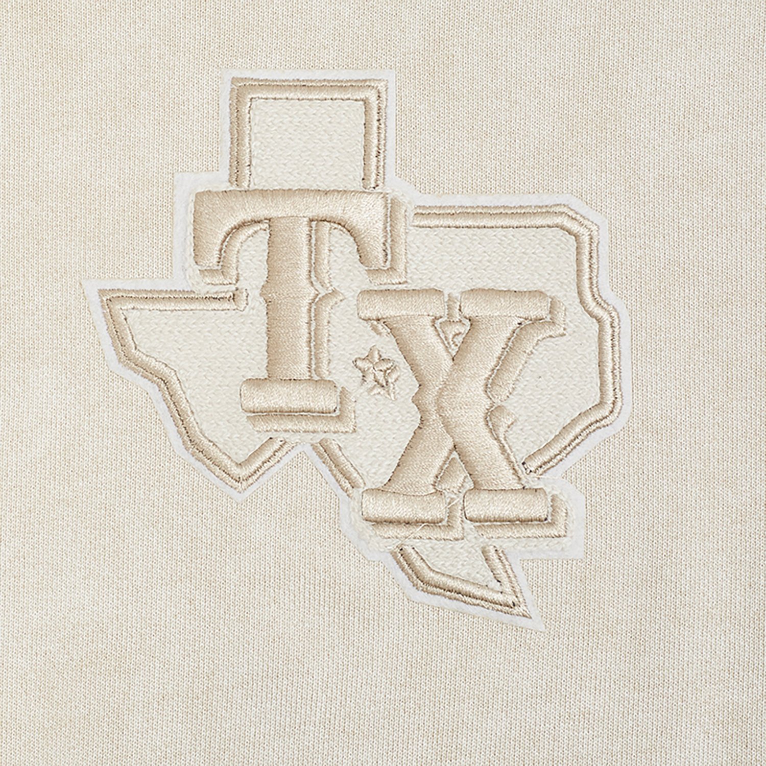 Pro Standard Women's Texas Rangers Washed Classic Enzyme Wash Long Sleeve Hoodie