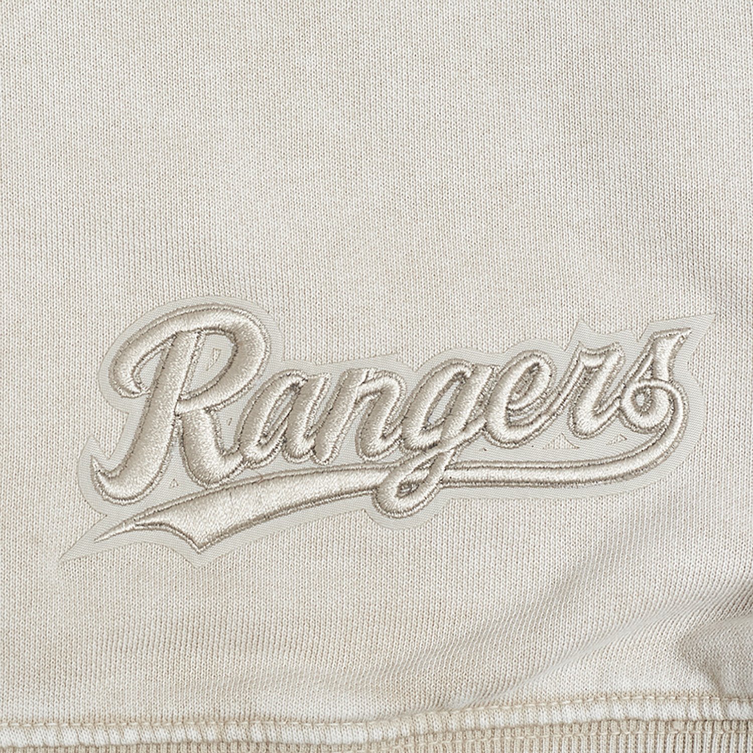 Pro Standard Women's Texas Rangers Washed Classic Enzyme Wash Long Sleeve Hoodie