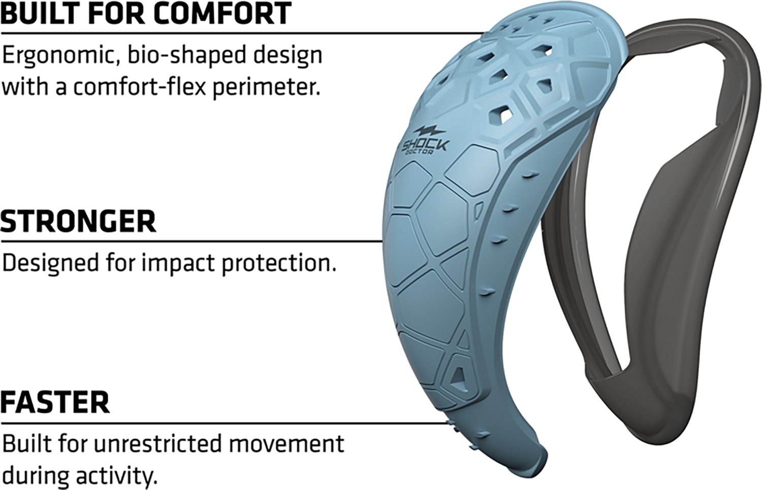 Shock Doctor Adult Core Supporter with Bio-Flex 2.0 Cup - view number 4