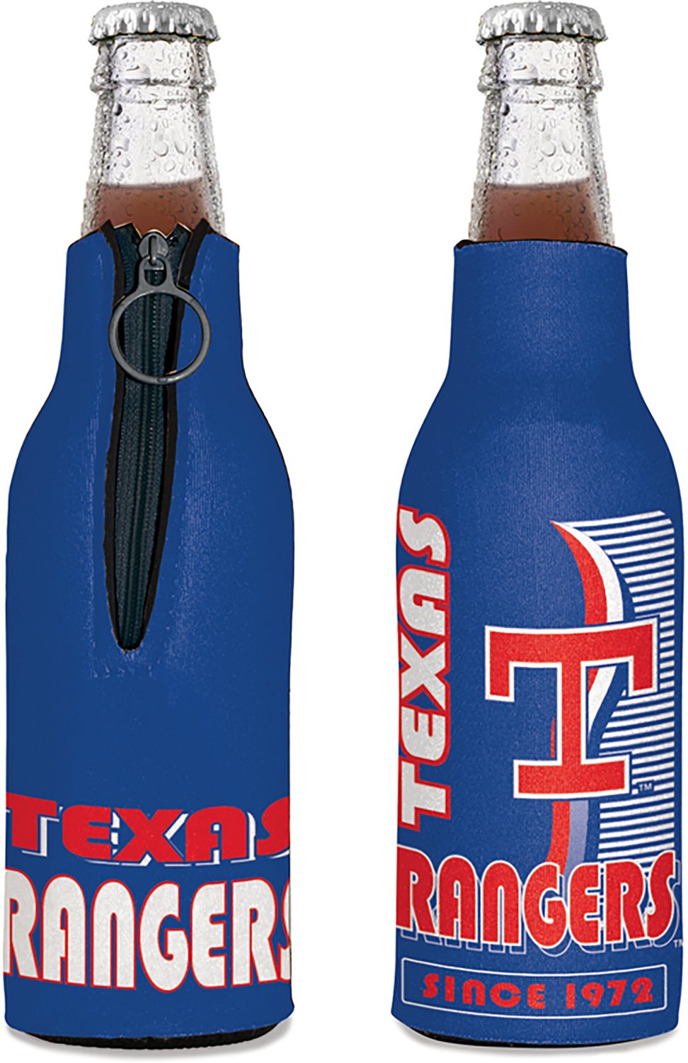 WinCraft Texas Rangers 90's Bottle Cooler