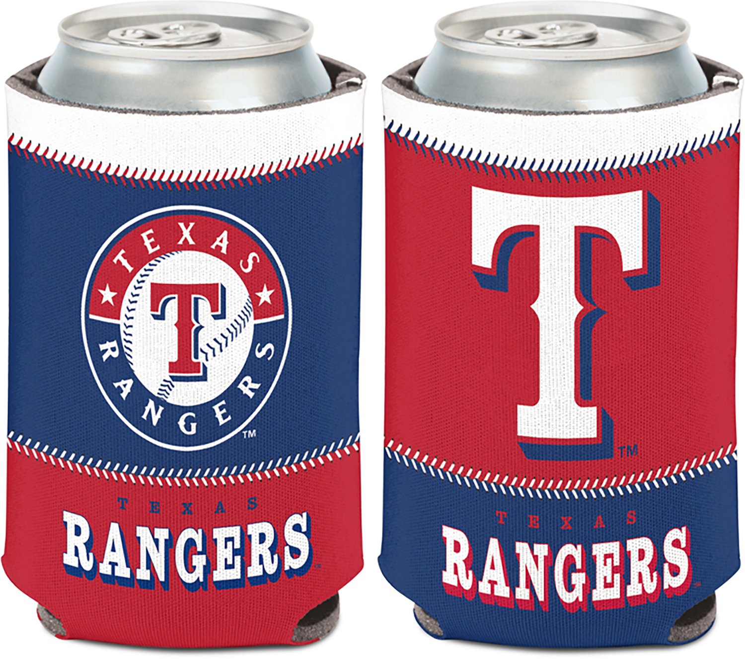 WinCraft Texas Rangers Color Block Can Cooler