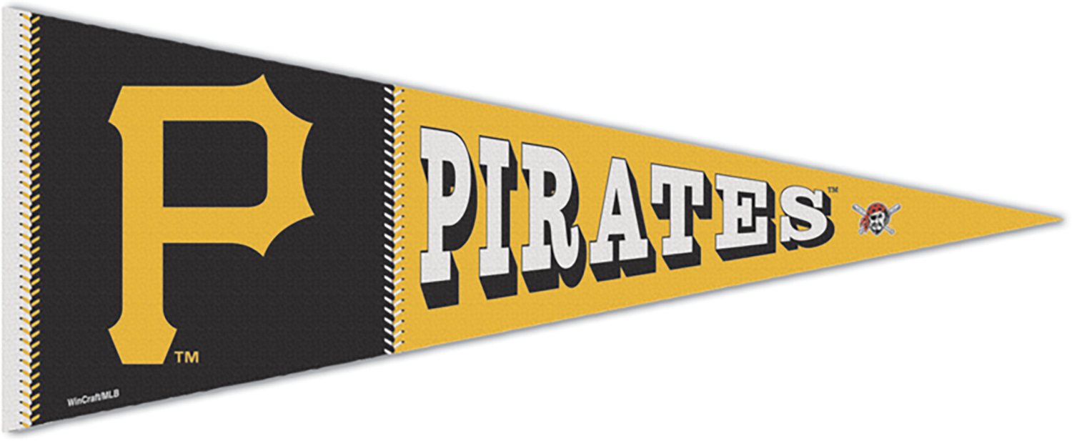 WinCraft Pittsburgh Pirates Color Block Premium Pennant