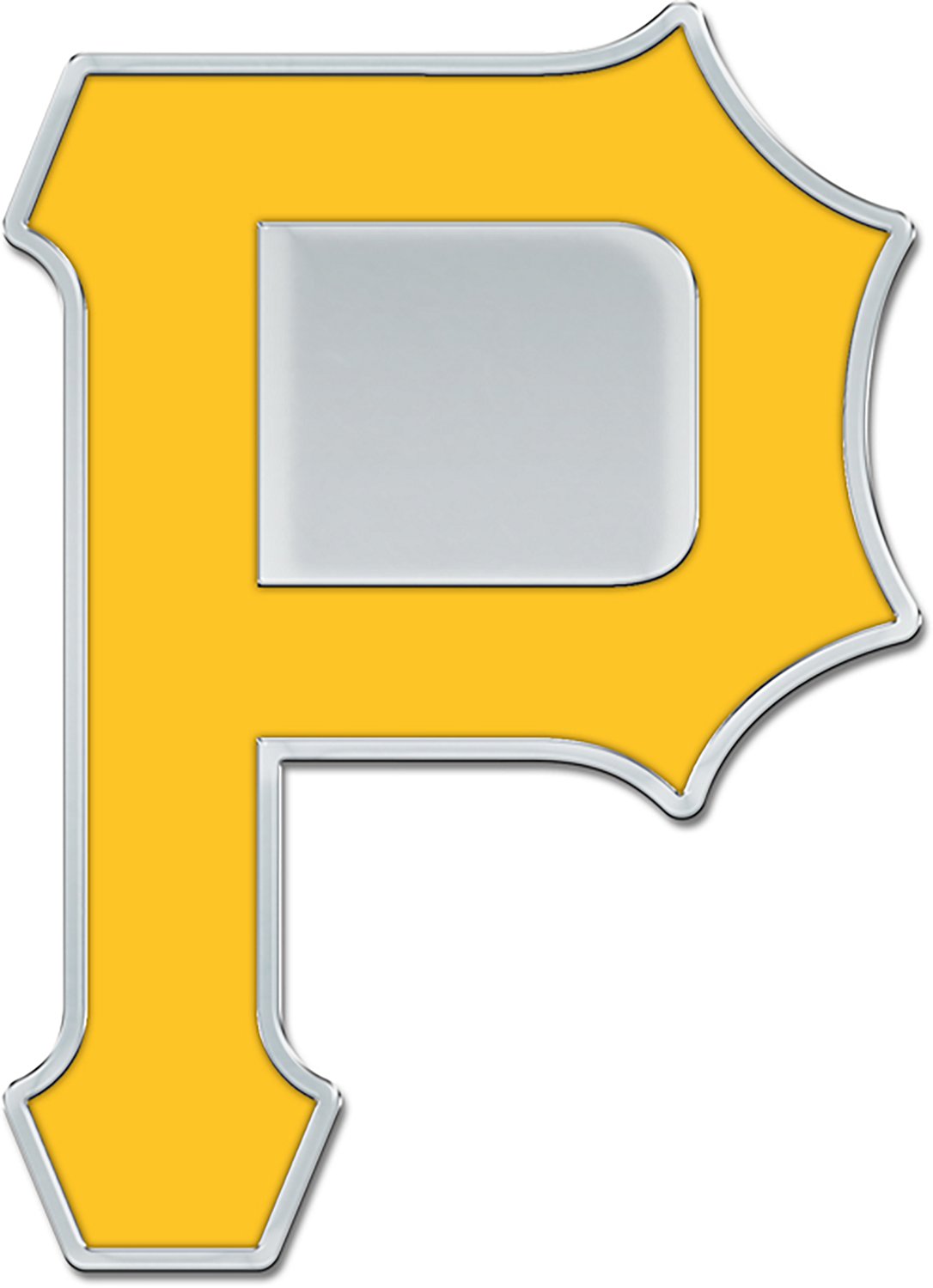WinCraft Pittsburgh Pirates Colored Chrome Auto Emblem