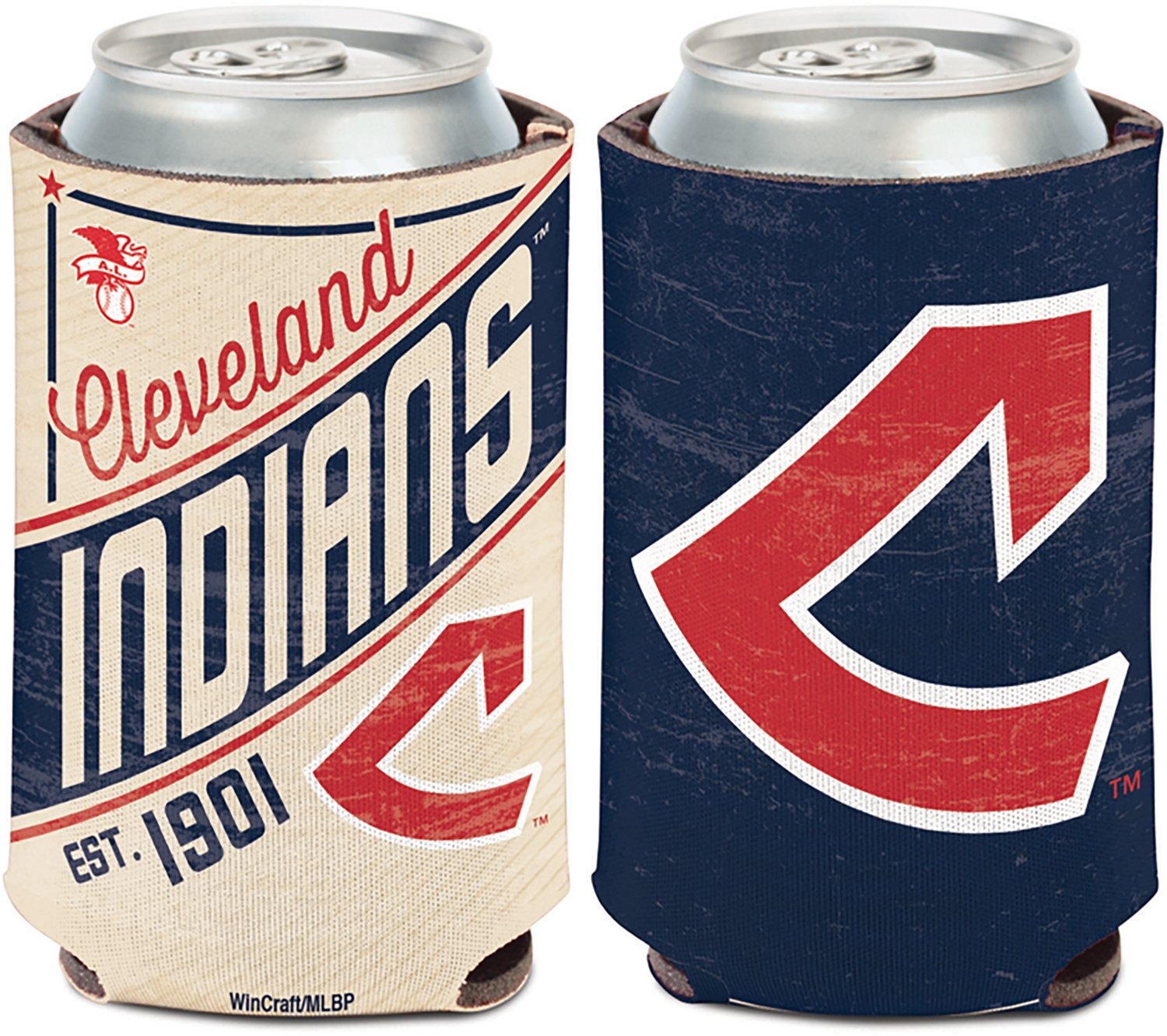 WinCraft Cleveland Guardians Cooperstown 12 oz. Can Cooler