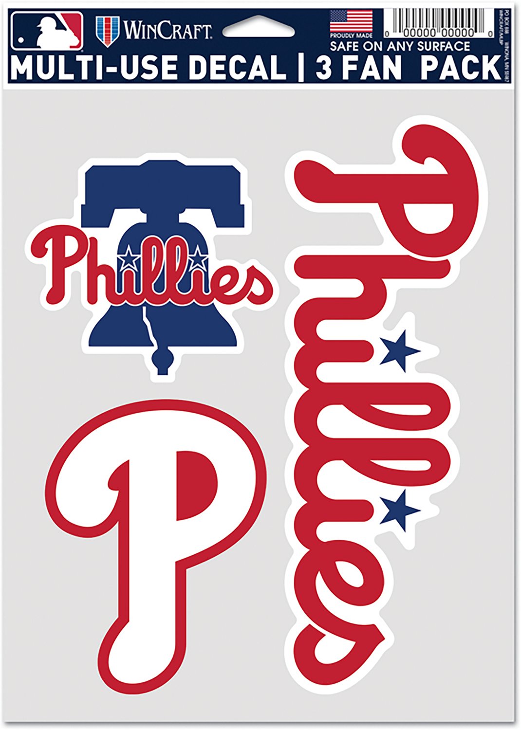 WinCraft Philadelphia Phillies Multi-Use Fan Decal