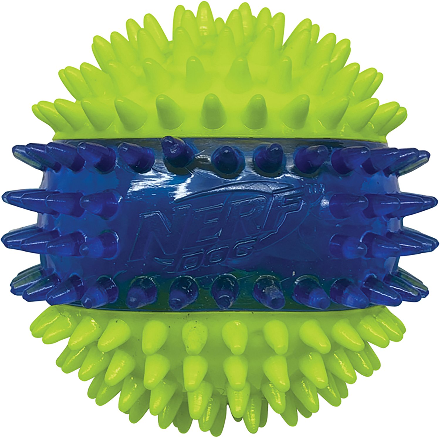 Nerf Dog Translucent TPR Spike and Squeak Ball - view number 3
