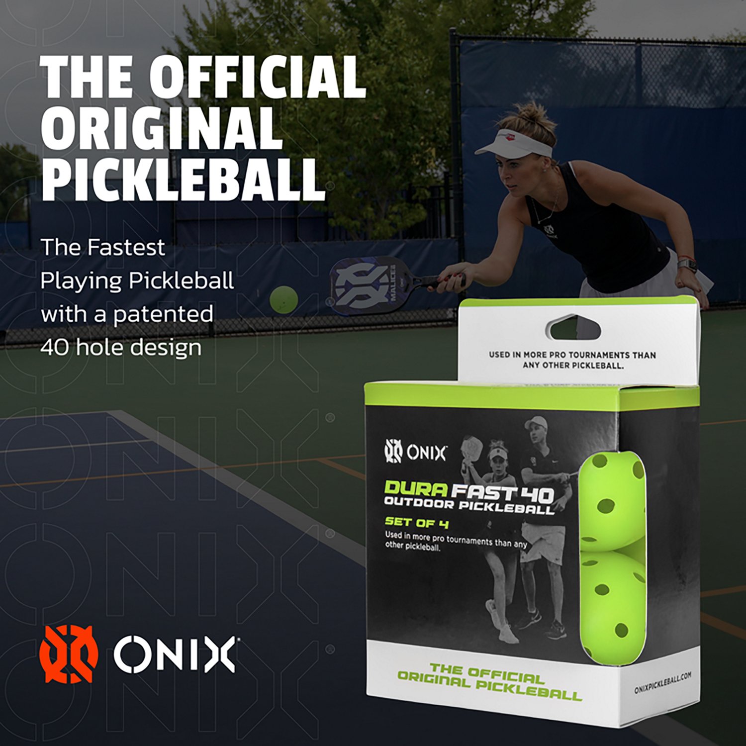 ONIX Dura Fast 40 Outdoor Pickleballs - view number 7