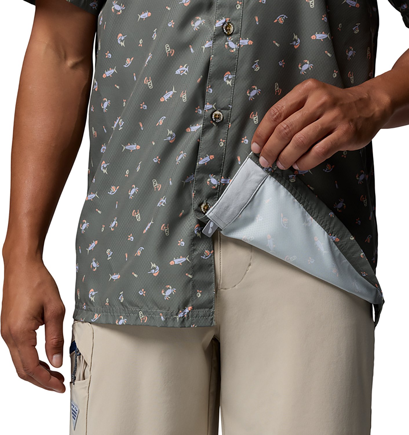 Columbia Sportswear Men's Super Slack Tide Camp Shirt                                                                            - view number 4