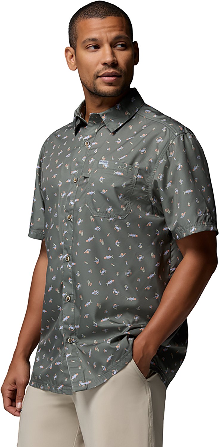 Columbia Sportswear Men's Super Slack Tide Camp Shirt                                                                            - view number 6