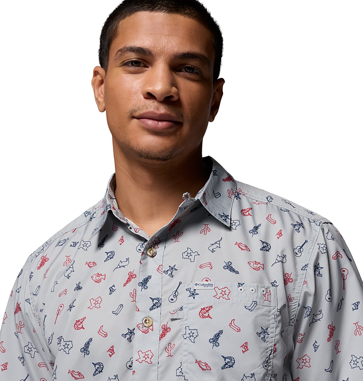 Columbia Sportswear Men's Super Slack Tide Camp Shirt                                                                            - view number 3