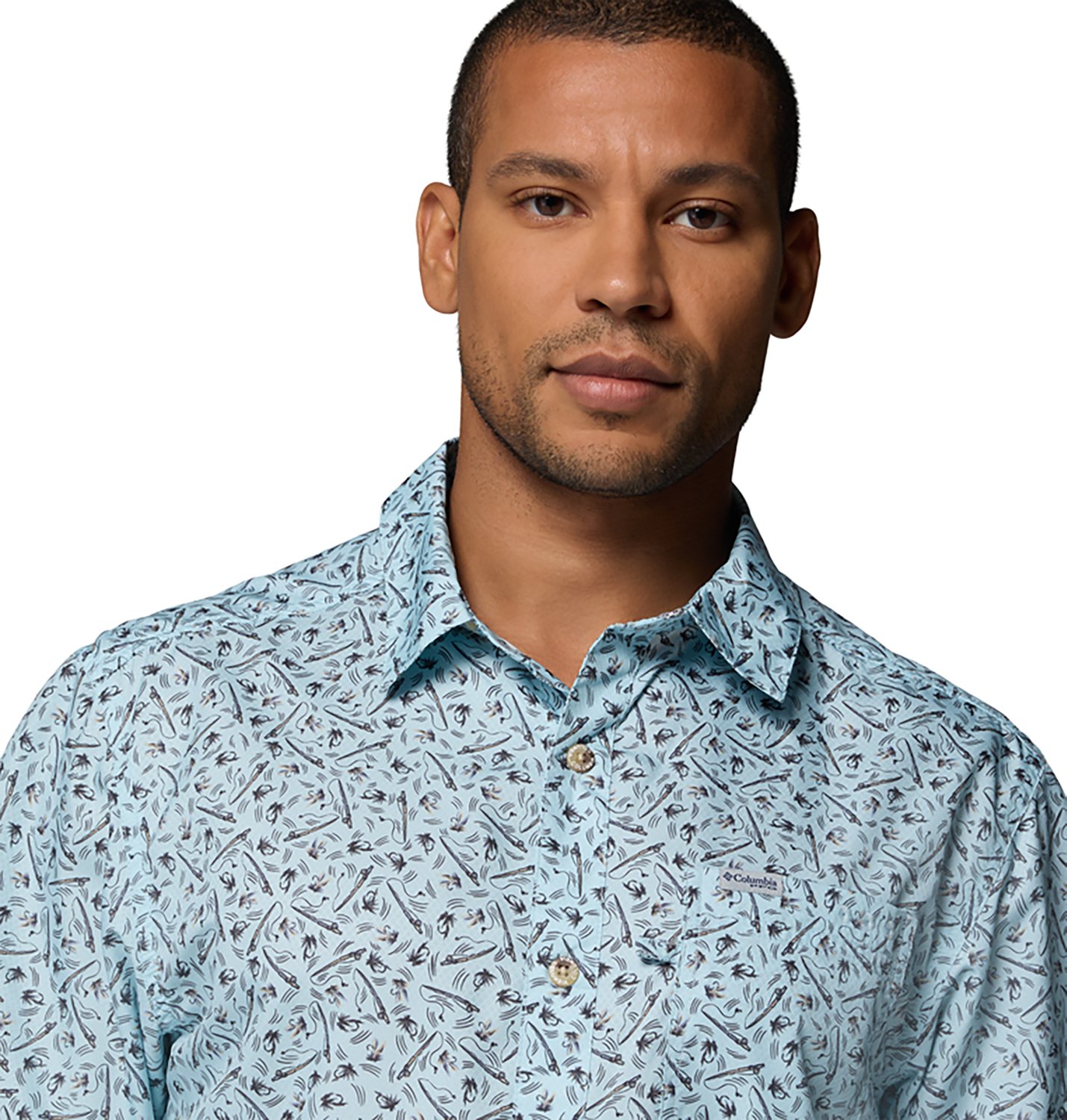 Columbia Sportswear Men's Super Slack Tide Camp Shirt                                                                            - view number 4
