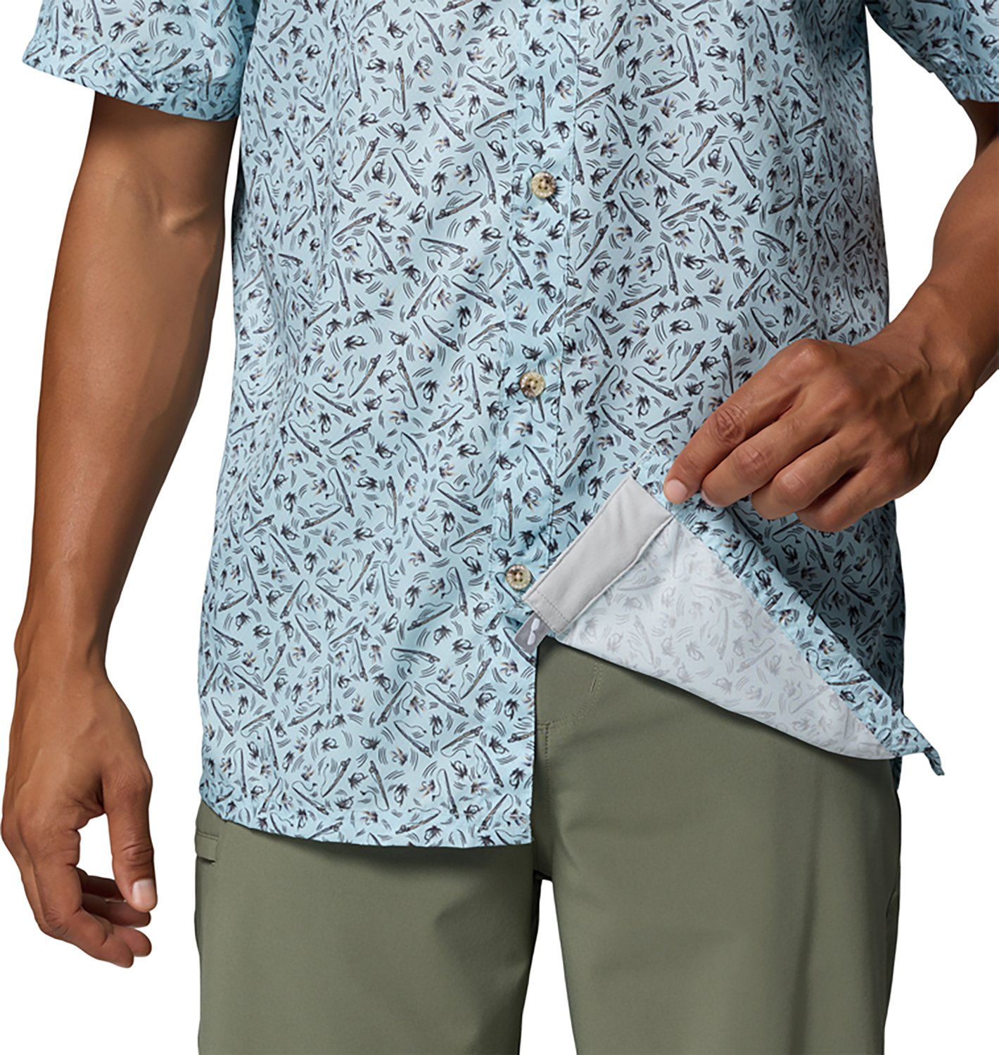 Columbia Sportswear Men's Super Slack Tide Camp Shirt                                                                            - view number 5