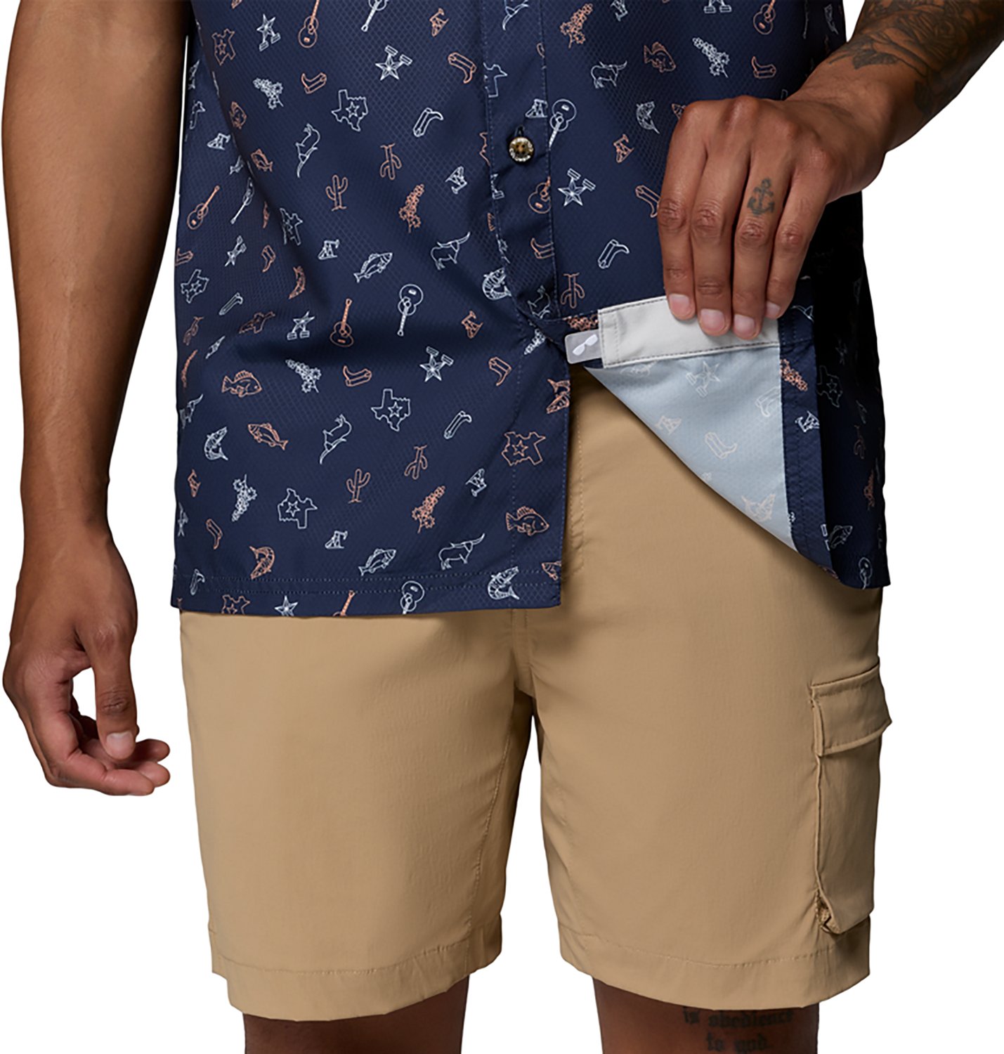 Columbia Sportswear Men's Super Slack Tide Camp Shirt                                                                            - view number 4