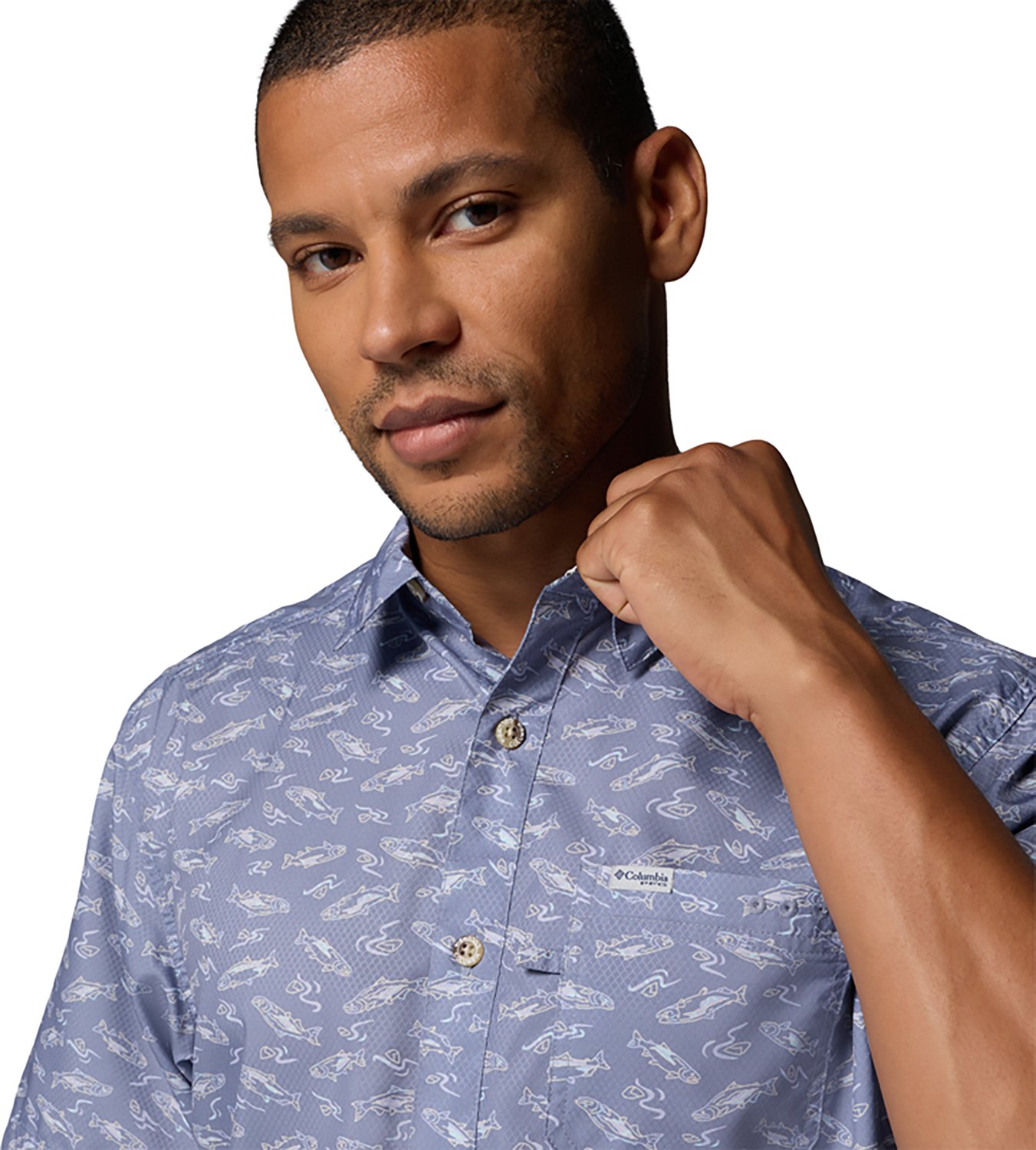 Columbia Sportswear Men's Super Slack Tide Camp Shirt                                                                            - view number 3