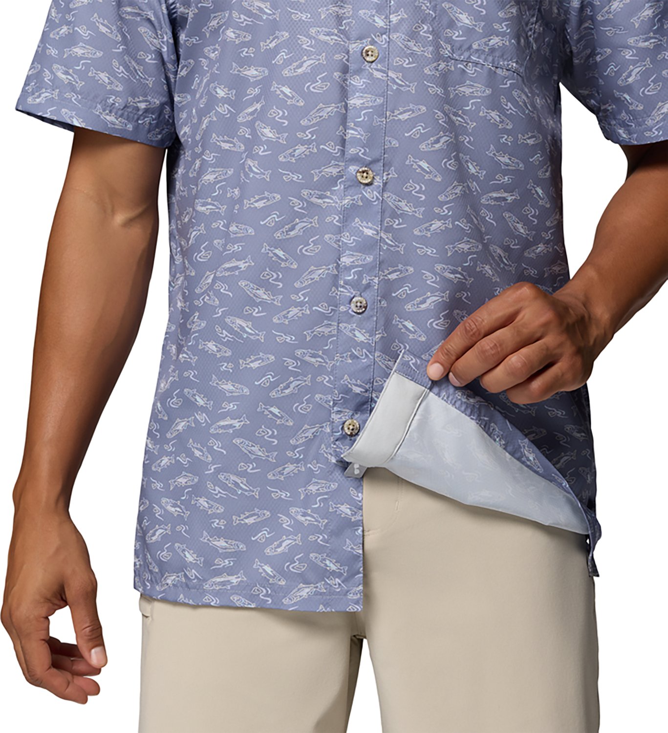 Columbia Sportswear Men's Super Slack Tide Camp Shirt                                                                            - view number 4