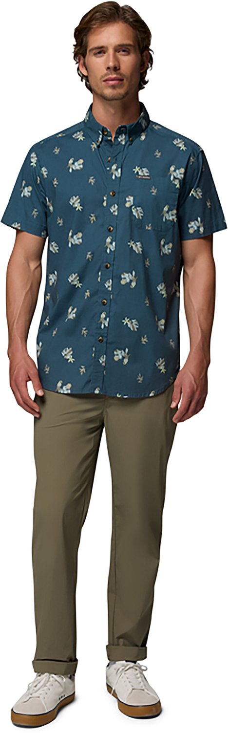 Columbia Sportswear Men's Rapid Rivers Printed Button Down Shirt - view number 4
