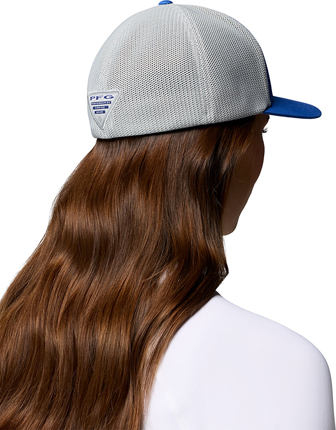 Columbia Sportswear Men's PFG Mesh Fish Flag Ball Cap - view number 2