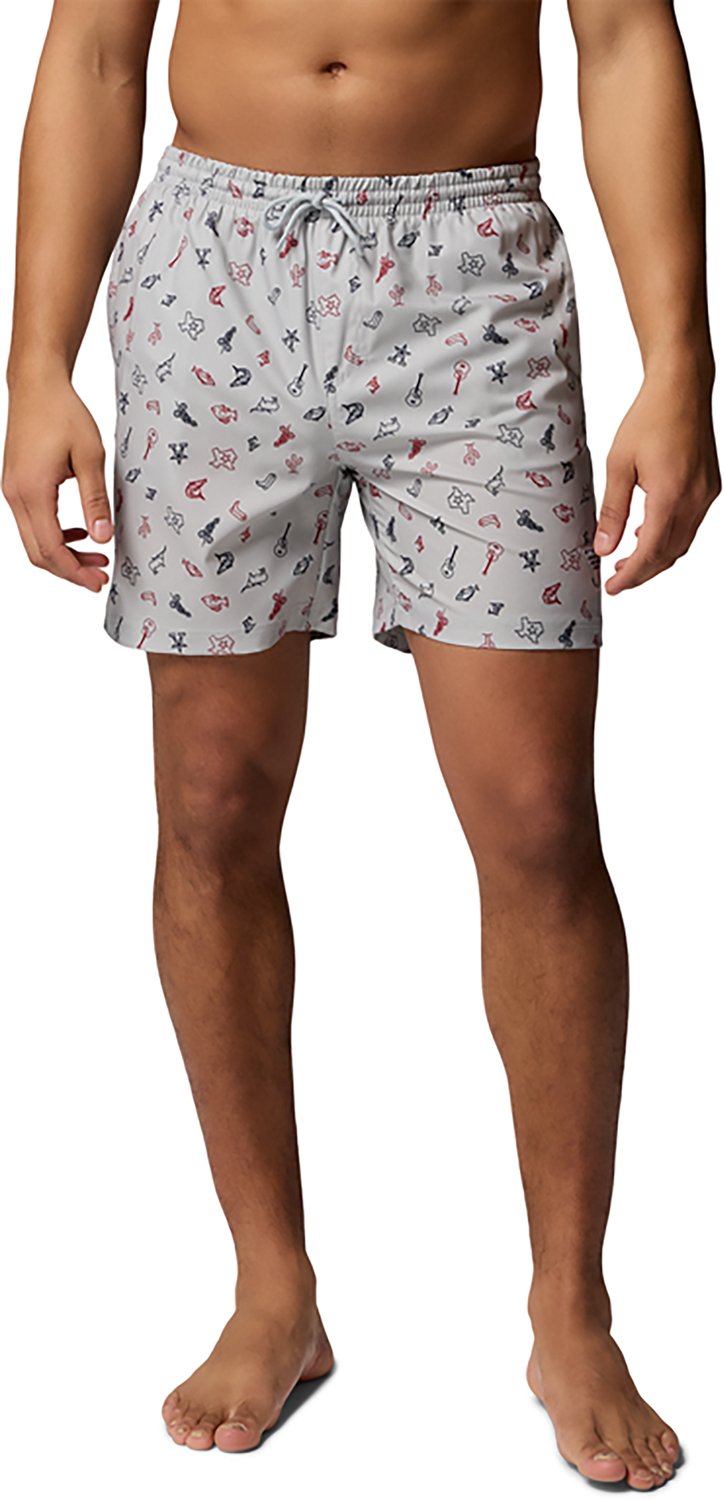 Columbia Sportswear Men's PFG Rambler Printed Water Shorts 6 in