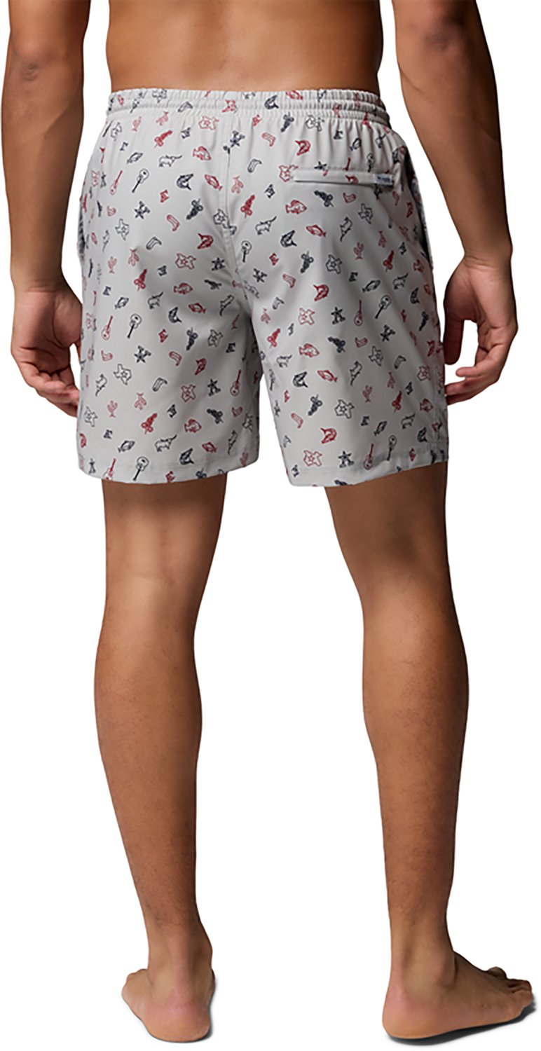 Columbia Sportswear Men's PFG Rambler Printed Water Shorts 6 in - view number 2