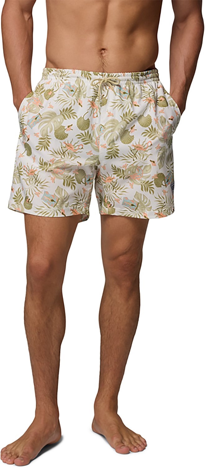 Columbia Sportswear Men's PFG Rambler Printed Water Shorts 6 in