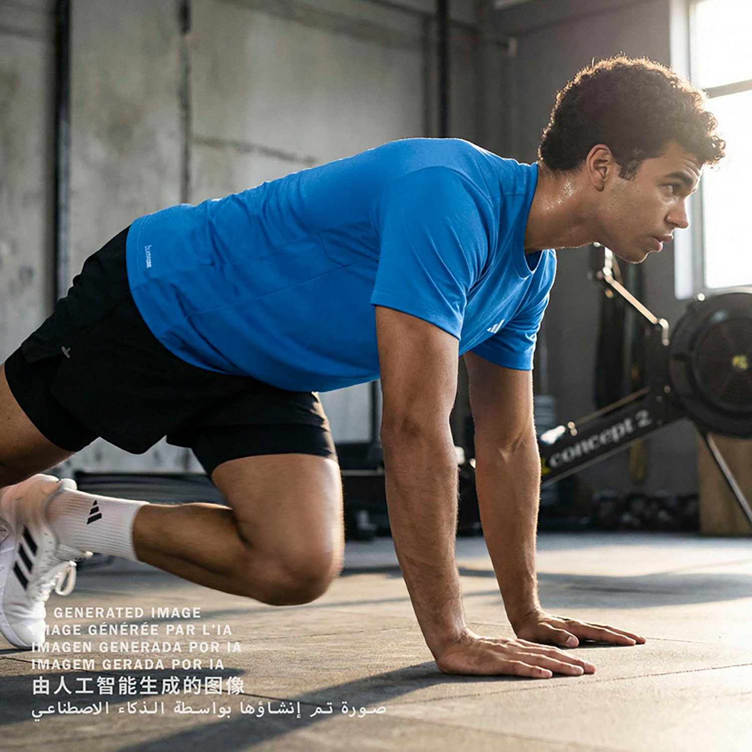 adidas Men's Workout Essentials Feelready T-shirt - view number 7