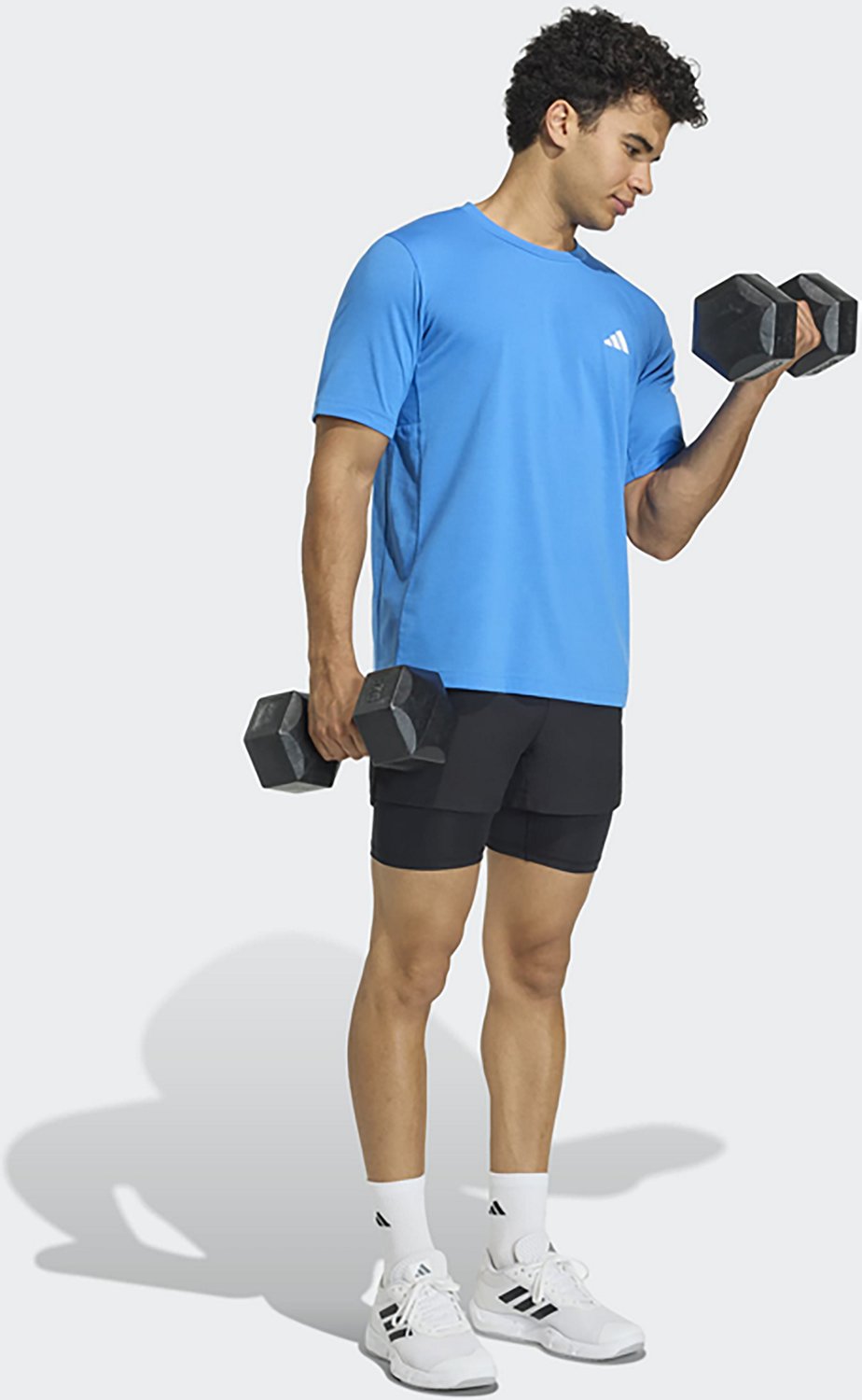 adidas Men's Workout Essentials Feelready T-shirt - view number 4