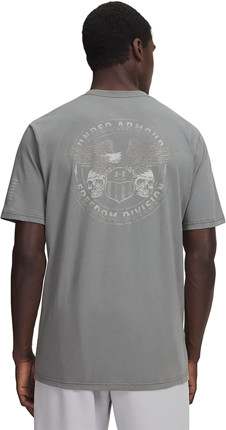 Under Armour Men's Freedom Eagle Skull Graphic T-shirt - view number 2