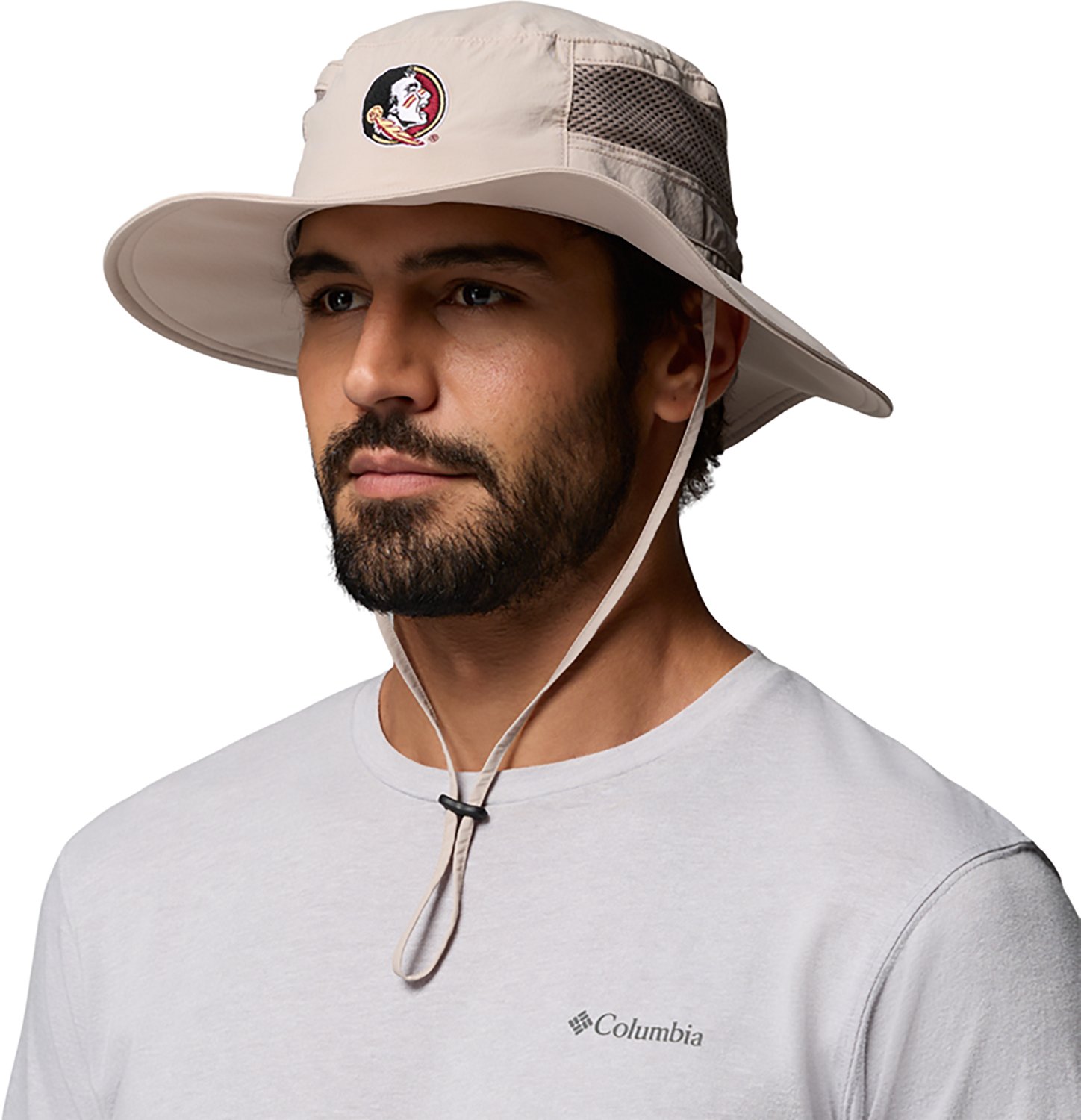 Columbia Sportswear Adults' Florida State Collegiate Bora Bora III Booney Hat