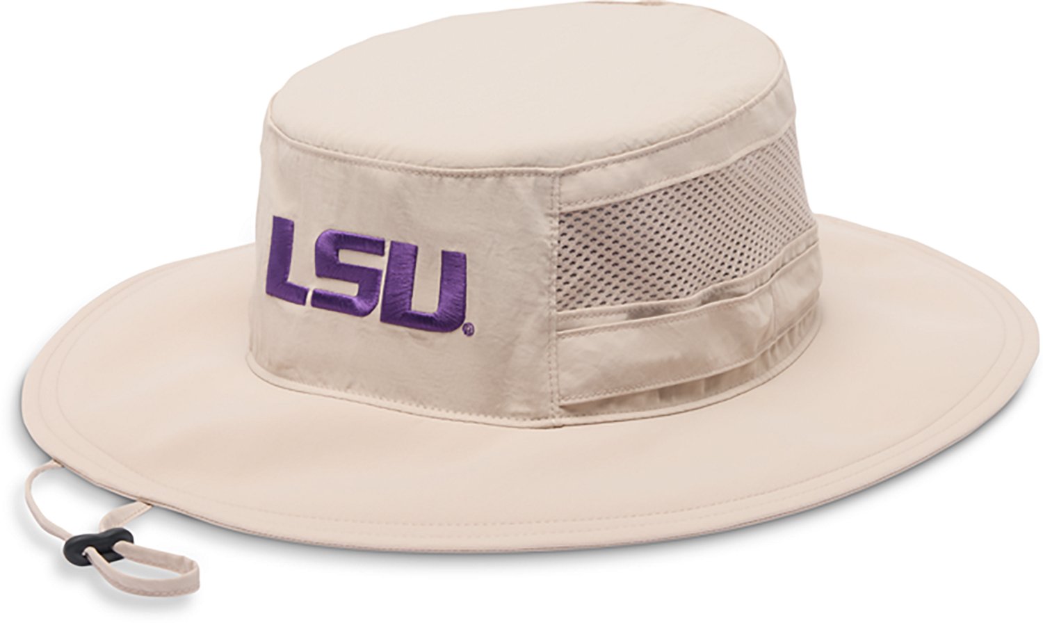 Columbia Sportswear Adults' LSU Collegiate Bora Bora III Booney Hat - view number 3