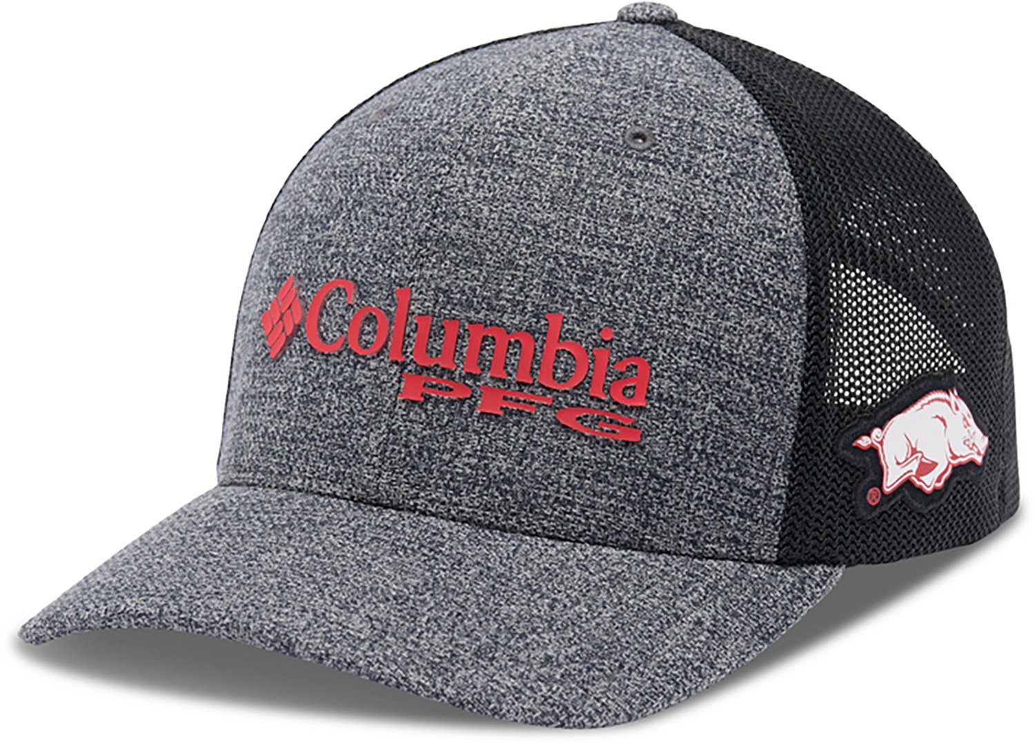 Columbia Sportswear University of Arkansas CLG PFG Mesh Snapback Cap - view number 3