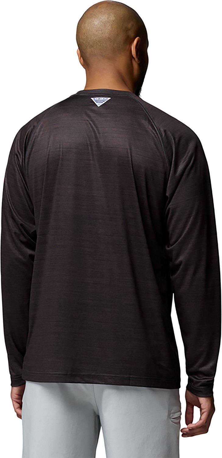 Columbia Sportswear Men's Ohio State University CLG Terminal Tackle Heather Long Sleeve Graphic T-shirt - view number 2