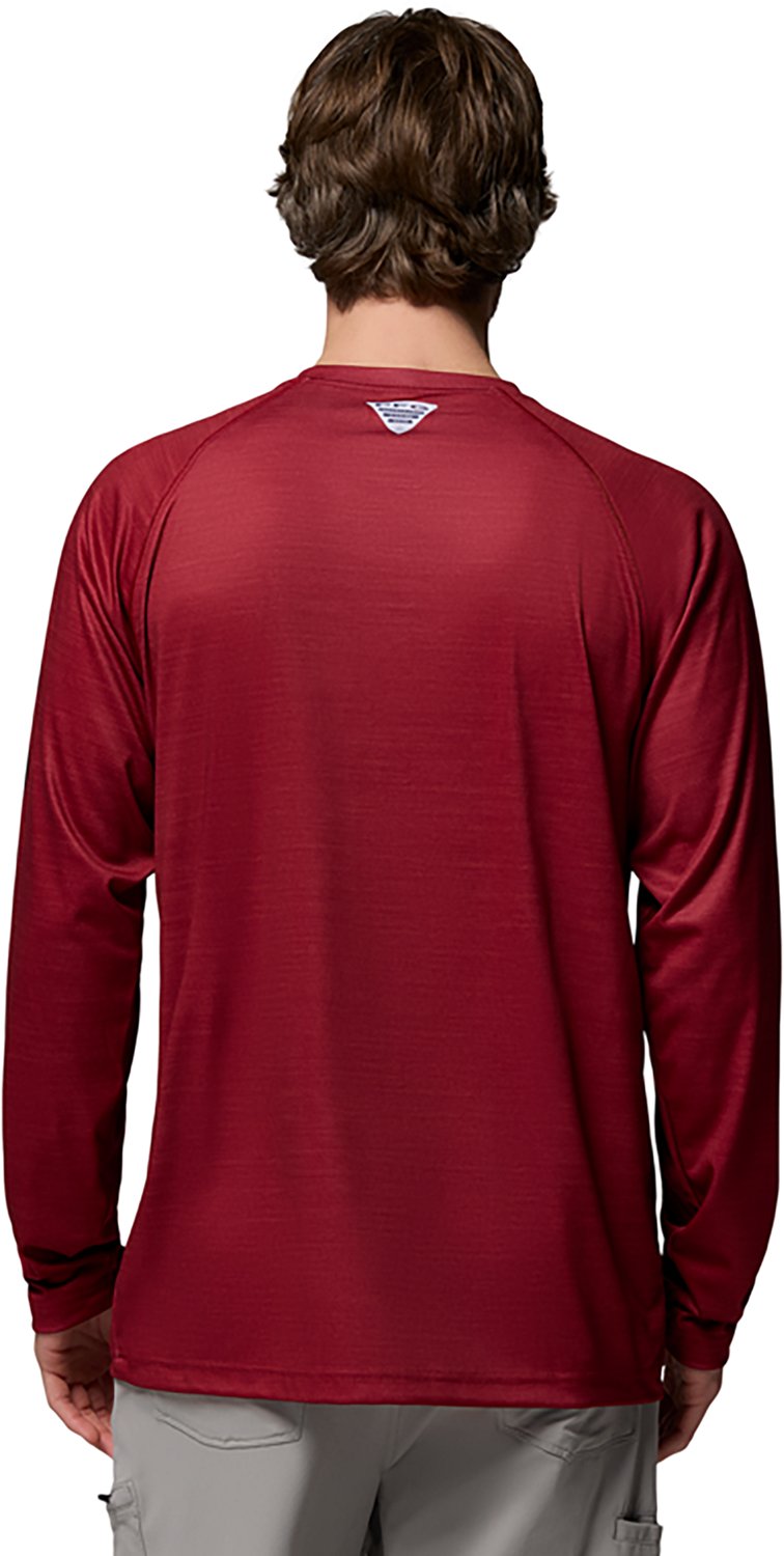 Columbia Sportswear Men's University of South Carolina CLG Terminal Tackle Heather Long Sleeve Graphic T-shirt - view number 2