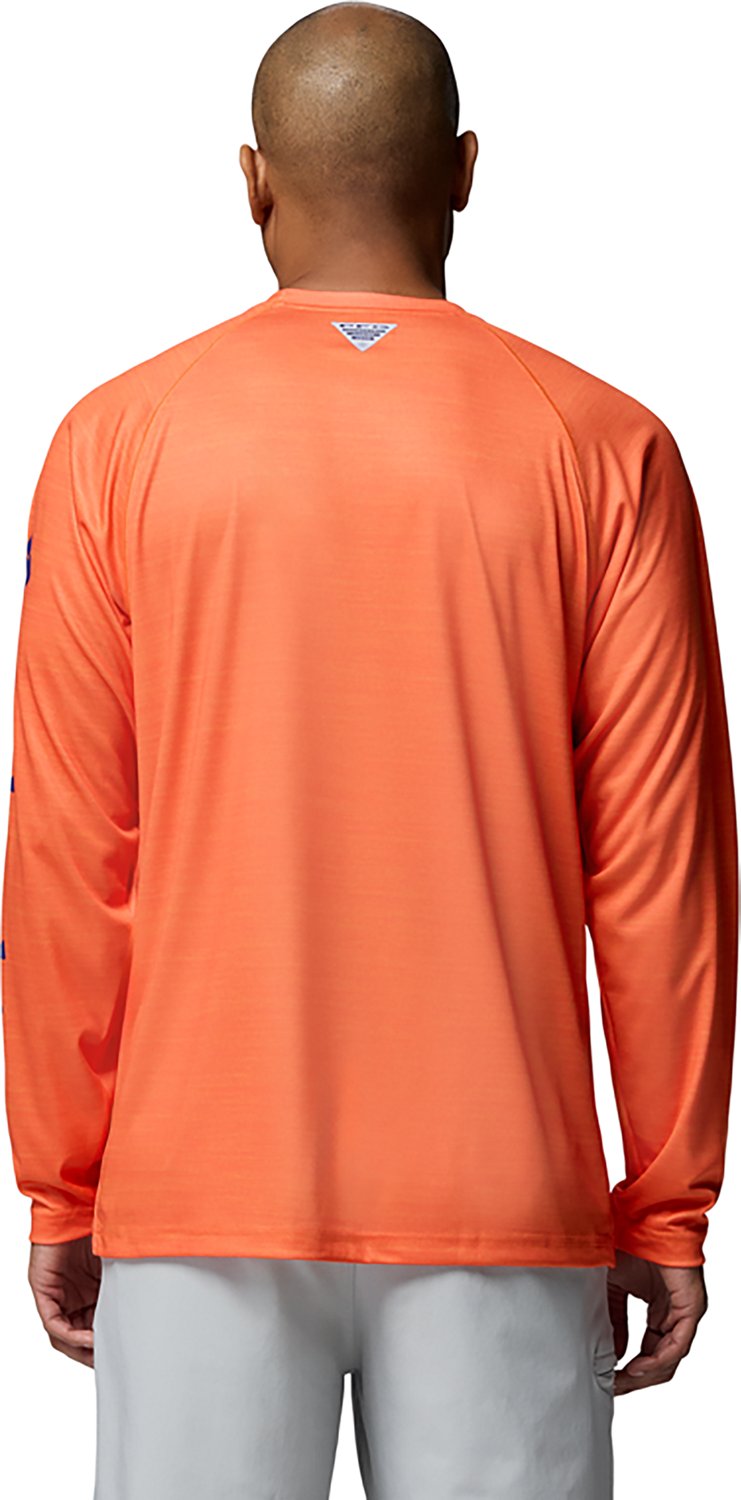 Columbia Sportswear Men's University of Florida CLG Terminal Tackle Heather Long Sleeve Graphic T-shirt - view number 2