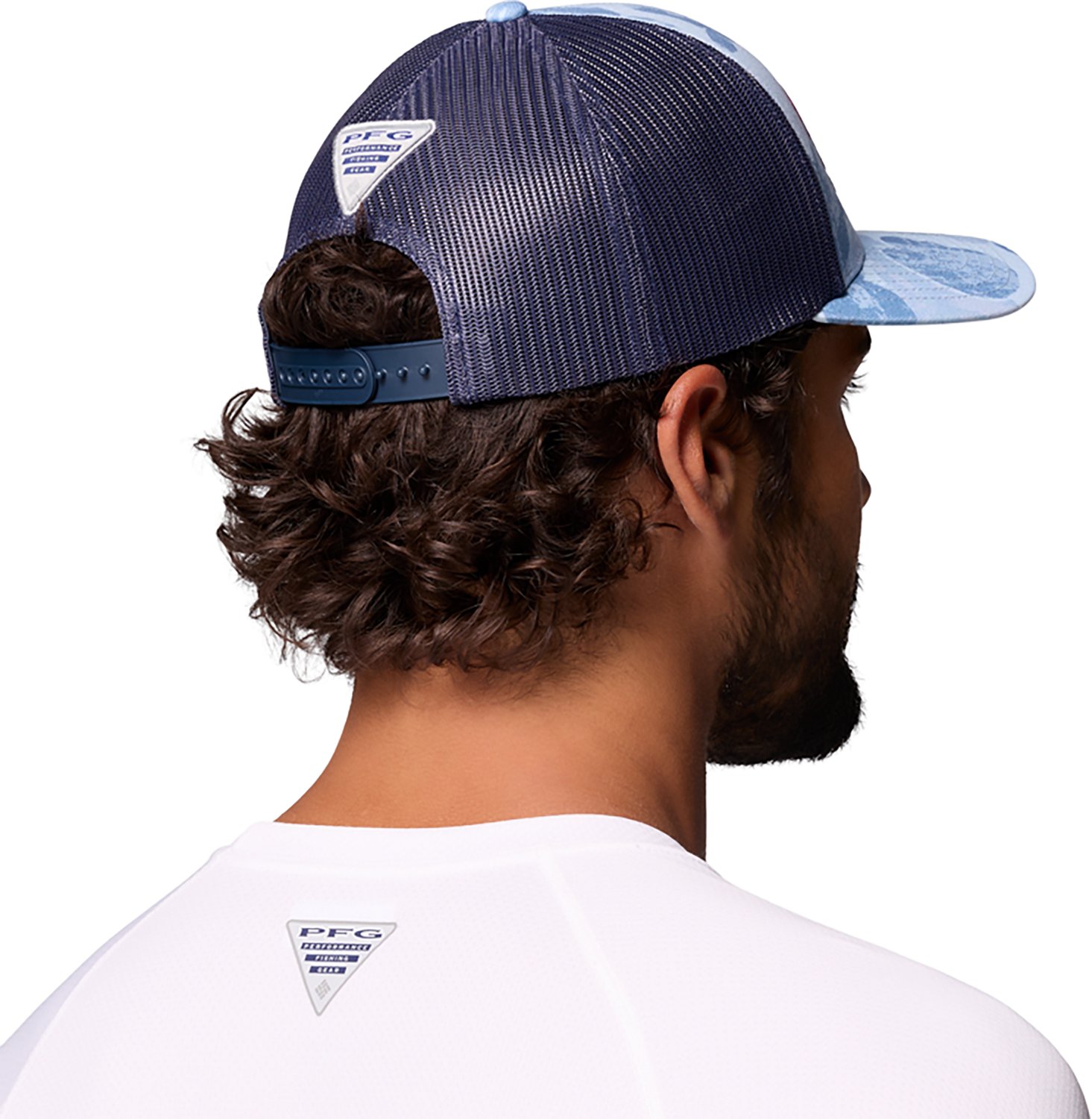 Columbia Sportswear Men’s PFG Camo Snapback Ball Cap - view number 2