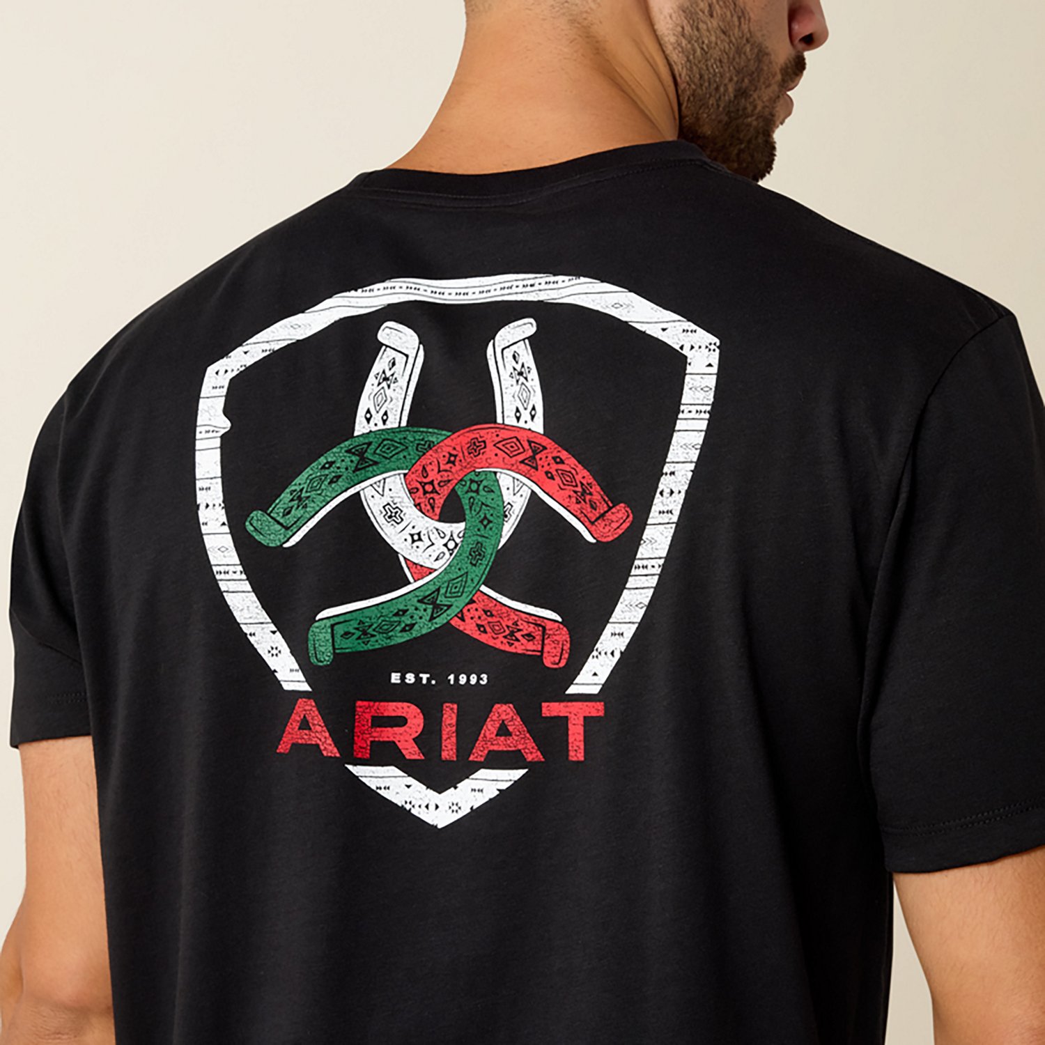 Ariat Men's Tres Herraduras Classic Fit T-shirt - view number 4
