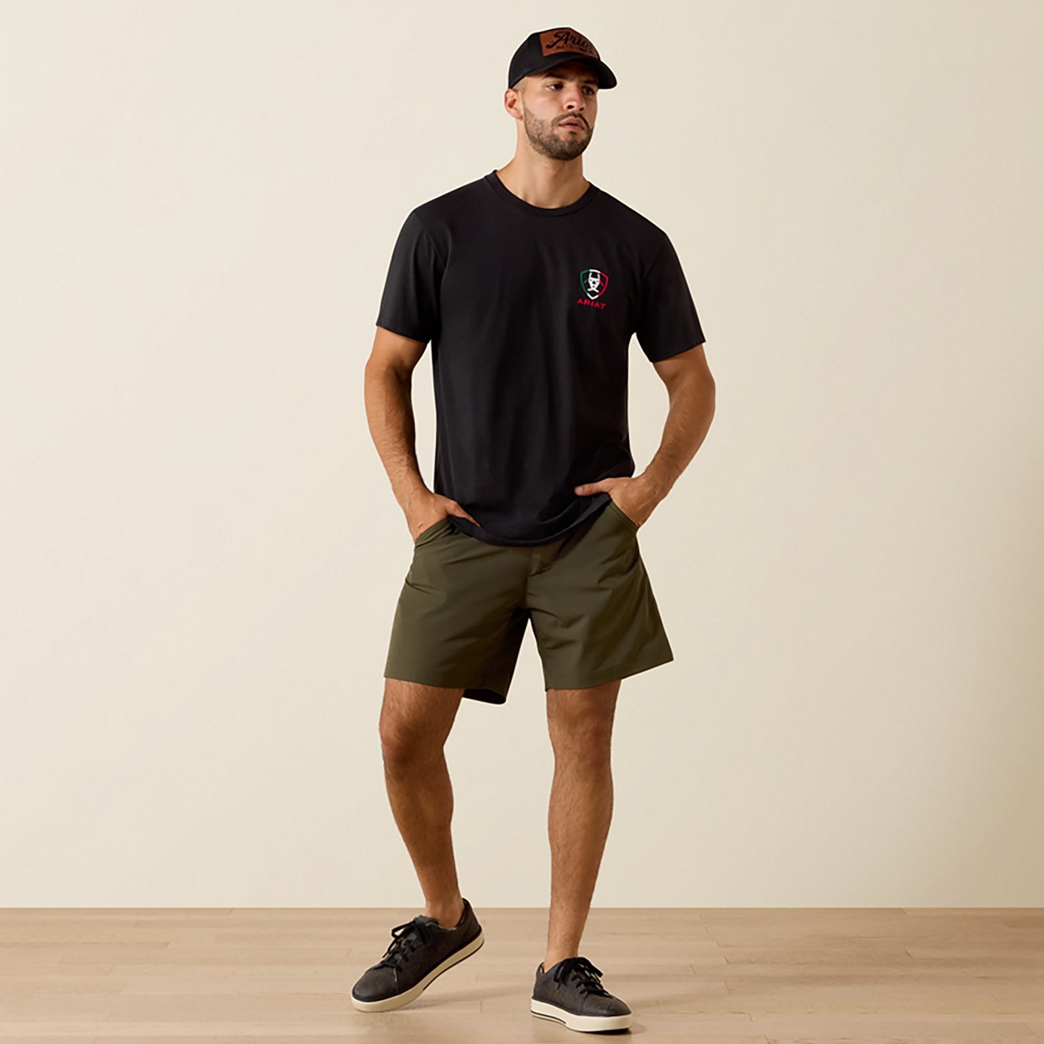 Ariat Men's Tres Herraduras Classic Fit T-shirt - view number 5