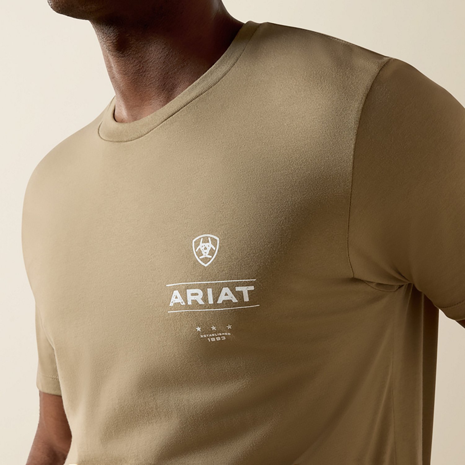 Ariat Men's Wooden Diamond Flag Graphic T-shirt - view number 3