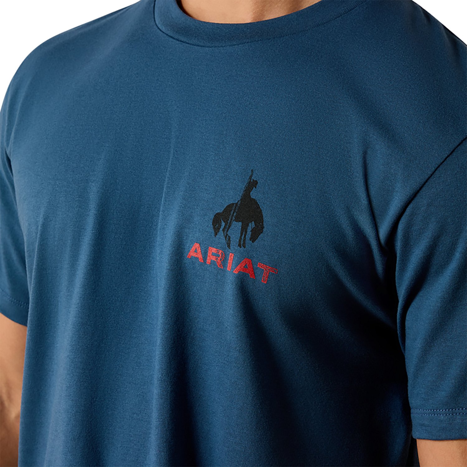 Ariat Men's Flag Bronco Classic Fit T-shirt - view number 3