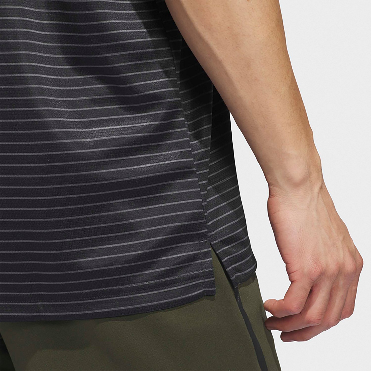 adidas Men's Training Essentials Stripe Polo Shirt - view number 3