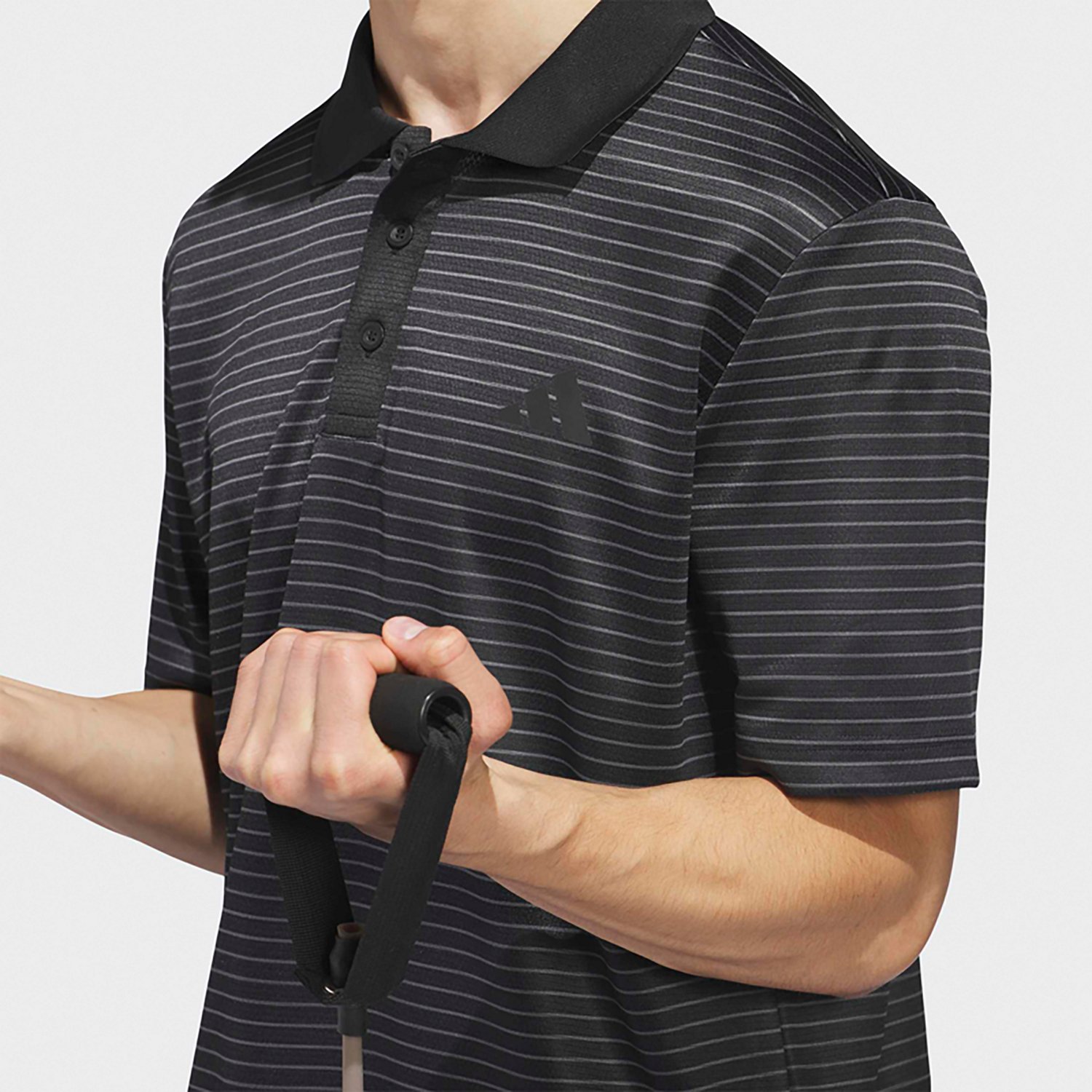 adidas Men's Training Essentials Stripe Polo Shirt - view number 4