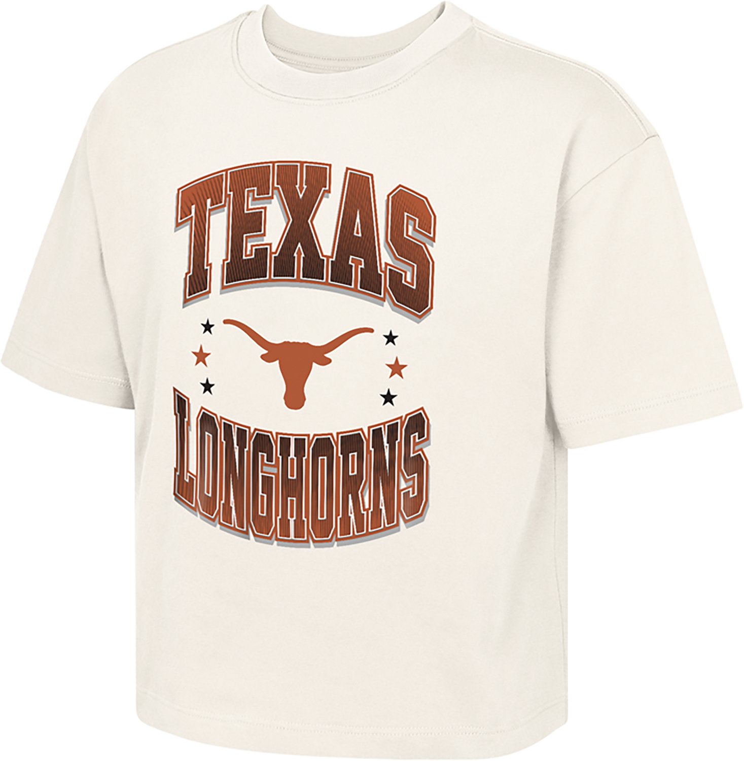 Outerstuff Girls' University of Texas Unbeatable Boxy Graphic T-shirt