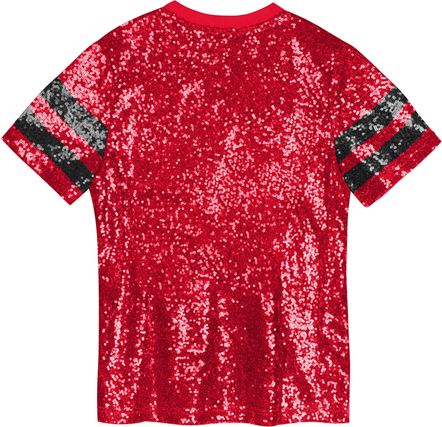Outerstuff Girls' University of Georgia KC Glam Sequined Graphic T-shirt - view number 2