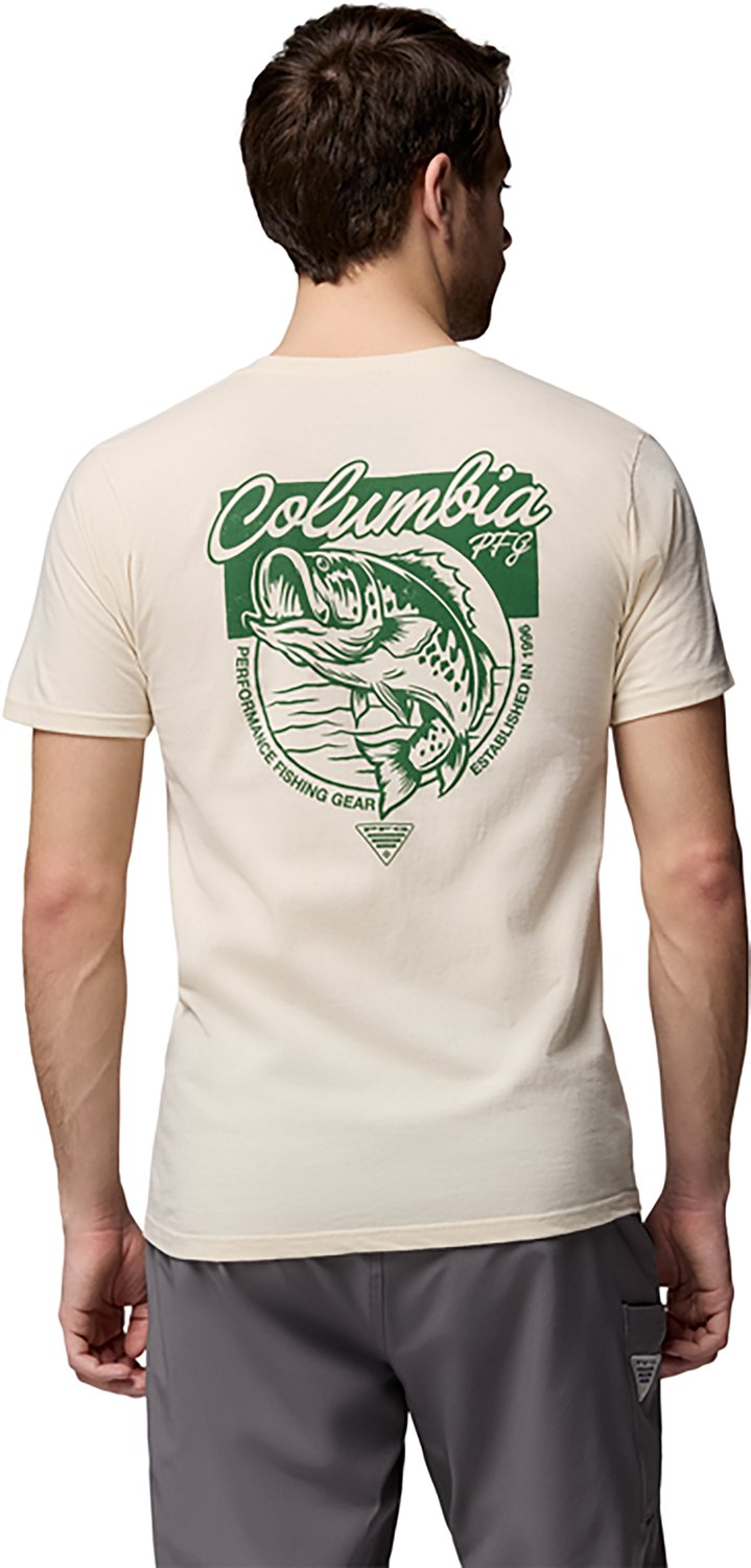 Columbia Sportswear Men's PFG Vintage Bass T-Shirt - view number 2