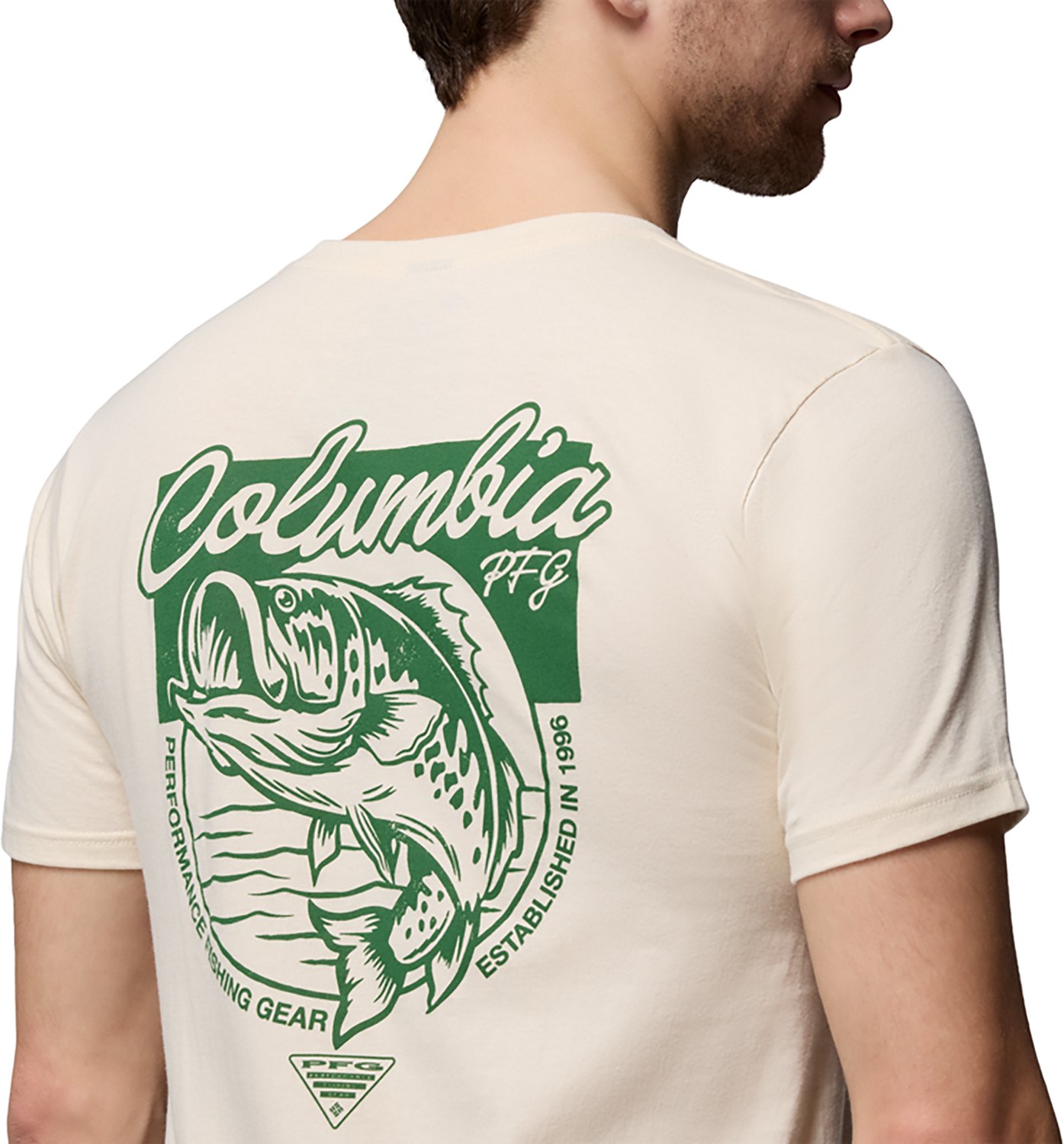 Columbia Sportswear Men's PFG Vintage Bass T-Shirt - view number 4